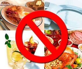 Conformità con una dieta come modo per curare la prostatite negli uomini