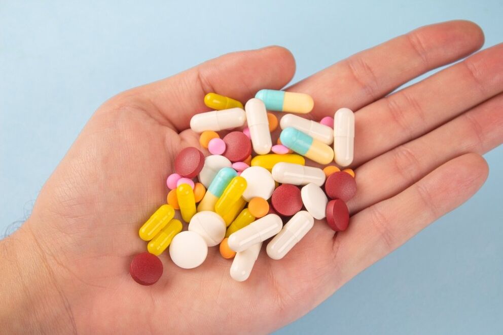 Vari farmaci per il trattamento dell'infiammazione della prostata